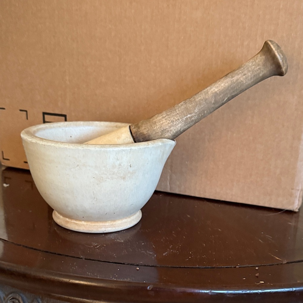 Vintage Mortar and Pestle Set